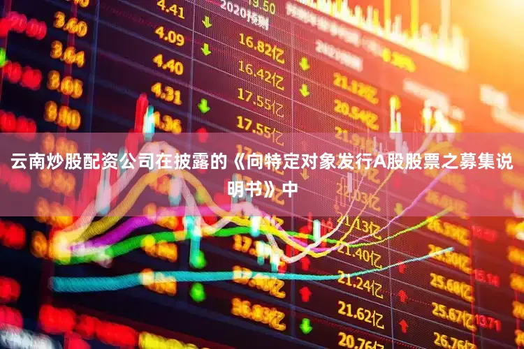 云南炒股配资公司在披露的《向特定对象发行A股股票之募集说明书》中